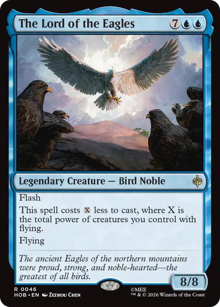 The Lord of the Eagles 46 (The Hobbit)  - Foil | Good Games Morley
