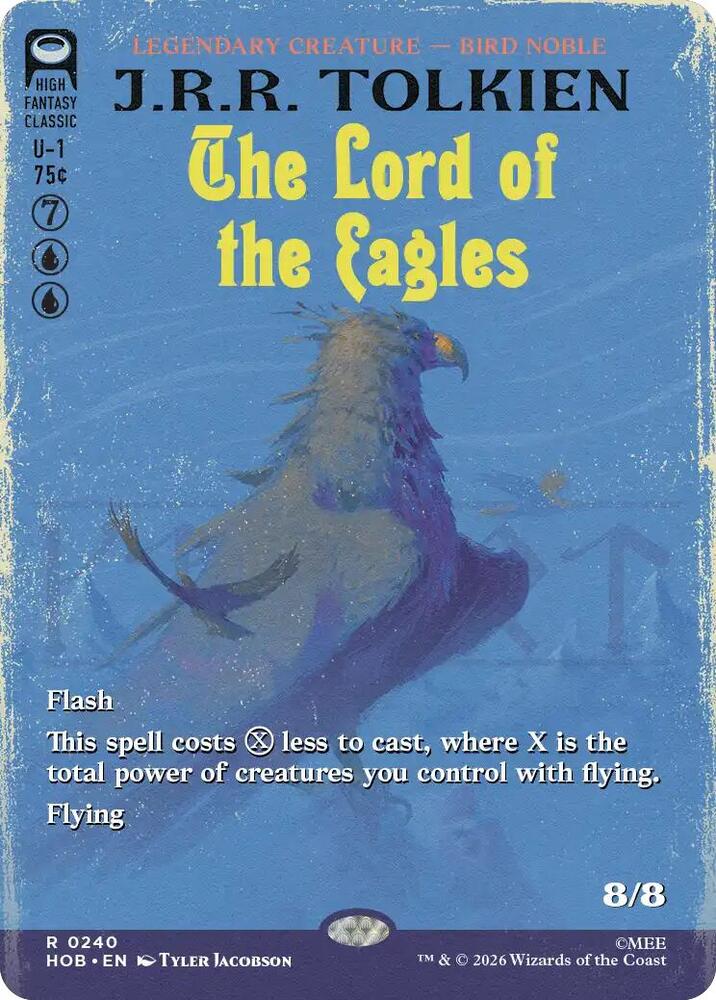 The Lord of the Eagles 240 (The Hobbit)  - Borderless | Good Games Morley