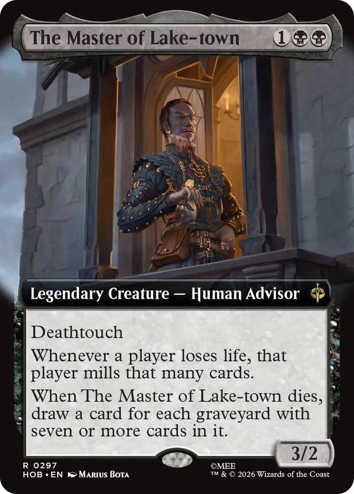 The Master of Lake-town 297 (The Hobbit)  - Extended Art | Good Games Morley