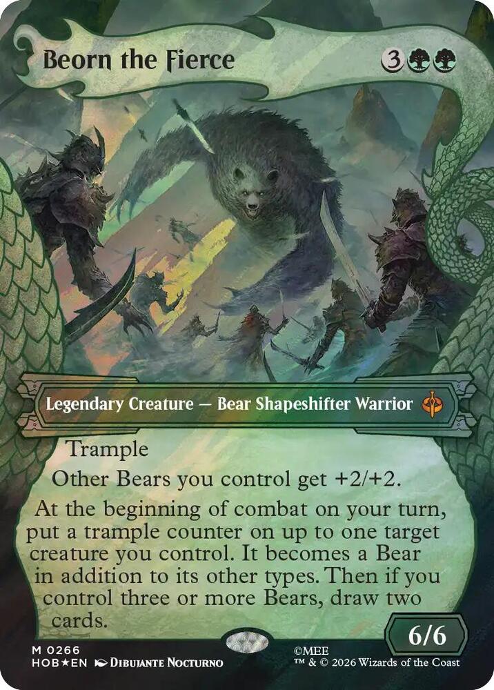 Beorn the Fierce 266 (The Hobbit)  - Showcase Surge Foil | Good Games Morley