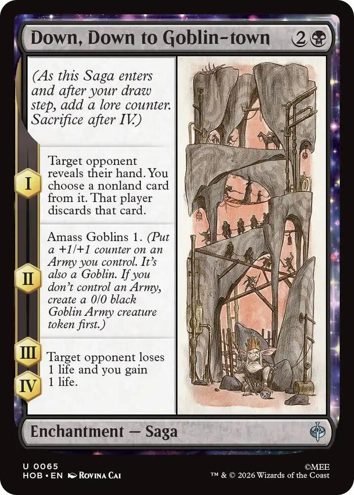 Down, Down to Goblin-town 65 (The Hobbit)  - Foil | Good Games Morley