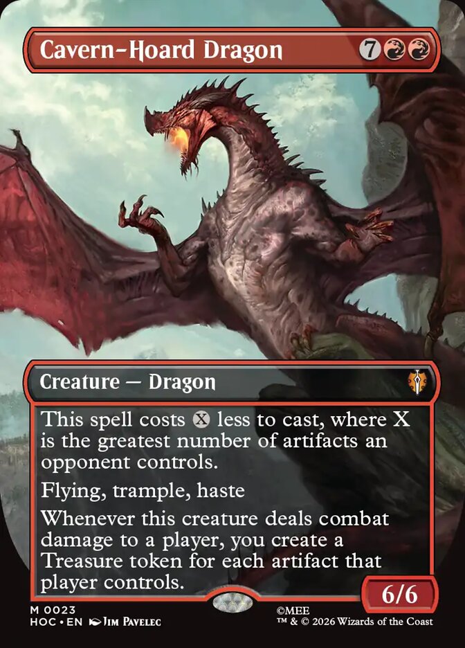 Cavern-Hoard Dragon 23 (The Hobbit: Eternal-Legal)  - Borderless | Good Games Morley