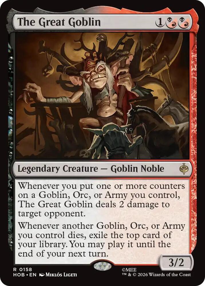 The Great Goblin 158 (The Hobbit)  | Good Games Morley