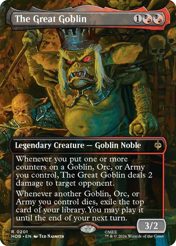 The Great Goblin 201 (The Hobbit)  - Borderless | Good Games Morley