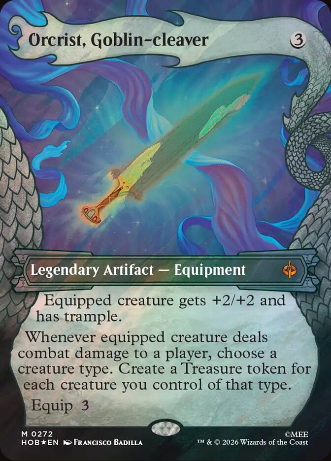 Orcrist, Goblin-cleaver 272 (The Hobbit)  - Showcase Surge Foil | Good Games Morley