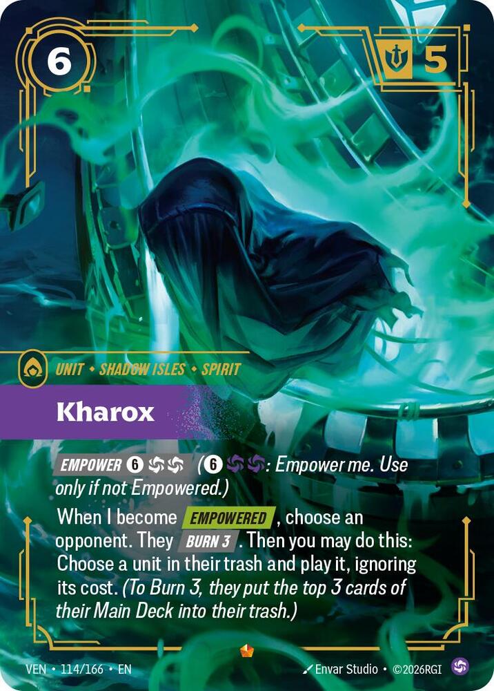 Kharox 114/166 (Vendetta)  - Foil | Good Games Morley