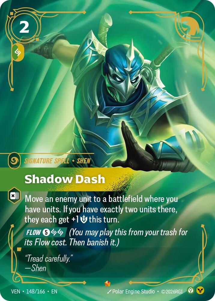 Shadow Dash 148/166 (Vendetta)  - Foil | Good Games Morley