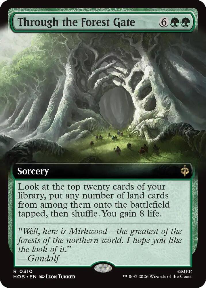 Through the Forest Gate 310 (The Hobbit)  - Extended Art | Good Games Morley
