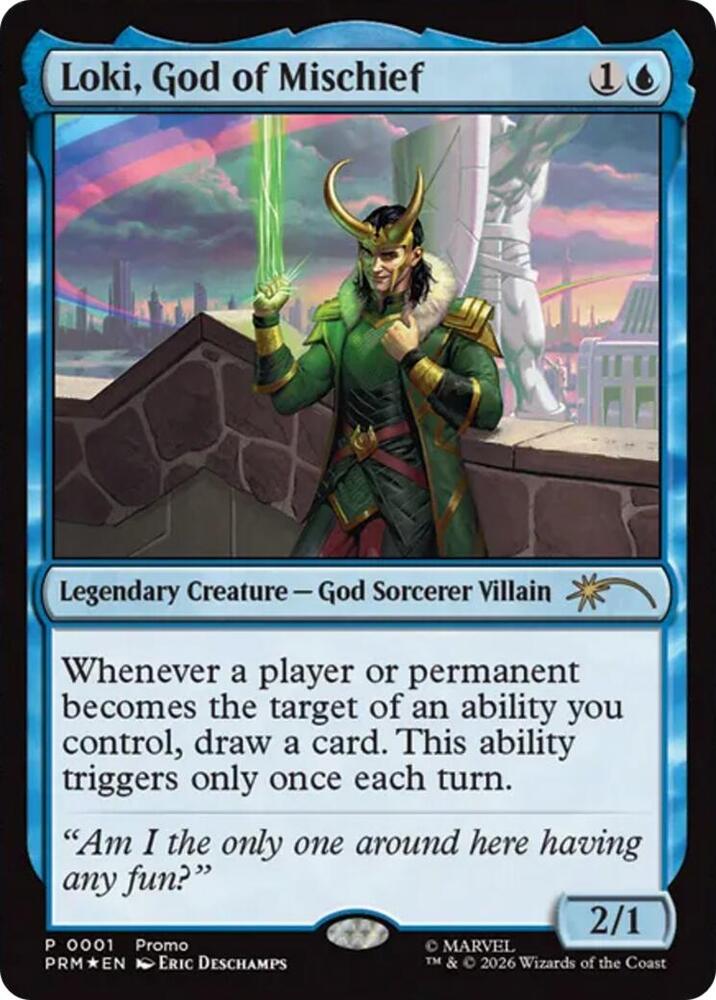 Loki God of Mischief 1 (Media Promos)  - Foil | Good Games Morley