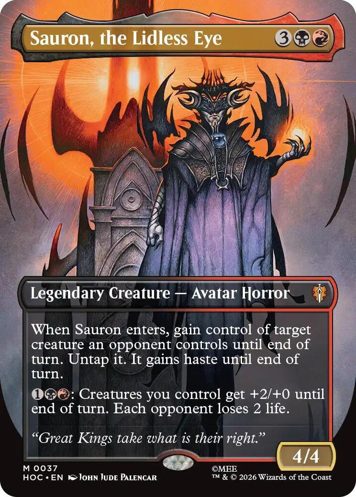 Sauron, the Lidless Eye 37 (The Hobbit: Eternal-Legal)  - Borderless | Good Games Morley