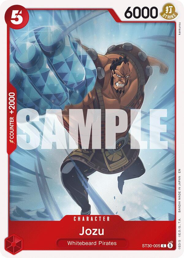 Jozu ST30-005 (Starter Deck EX: Luffy & Ace)  - Foil | Good Games Morley