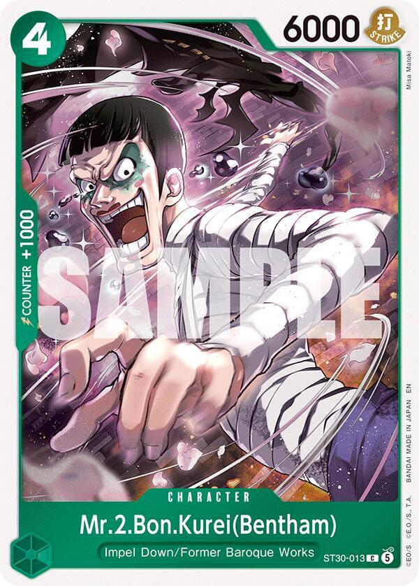 Mr2BonKureiBentham ST30-013 (Starter Deck EX: Luffy & Ace)  - Foil | Good Games Morley