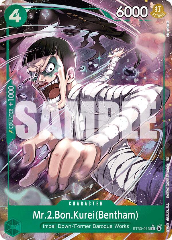 Mr2BonKureiBentham Full Art ST30-013 (Starter Deck EX: Luffy & Ace)  - Foil | Good Games Morley