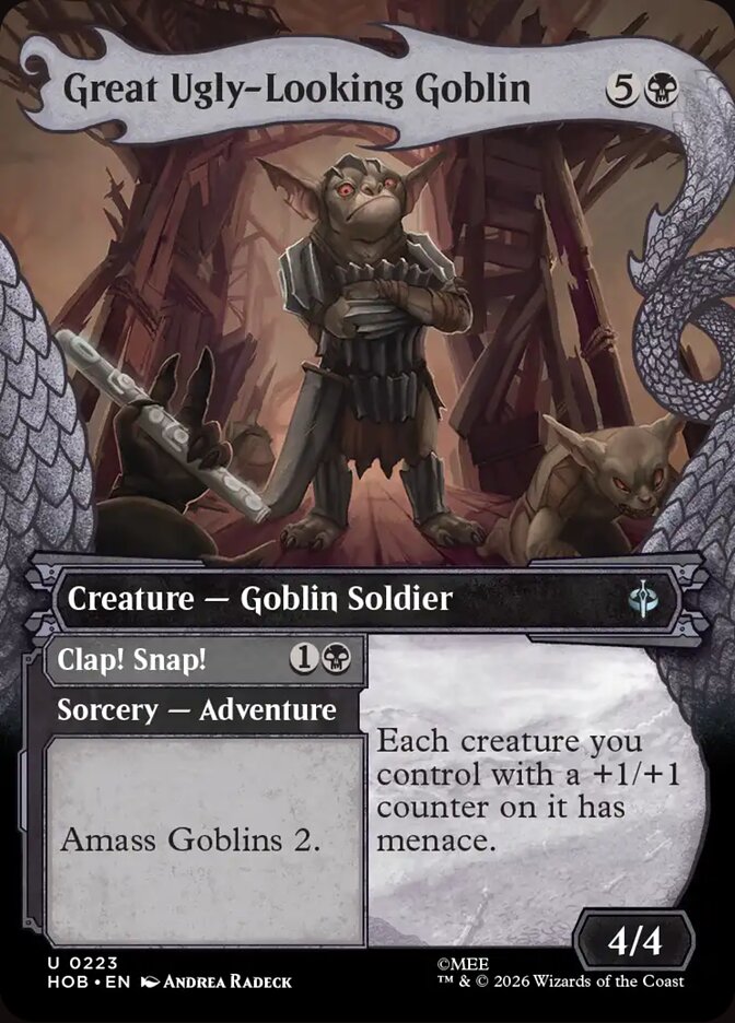 Great Ugly-Looking Goblin // Clap! Snap! 223 (The Hobbit)  - Showcase | Good Games Morley