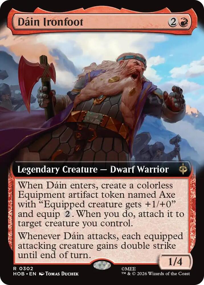 Dain Ironfoot 302 (The Hobbit)  - Extended Art | Good Games Morley