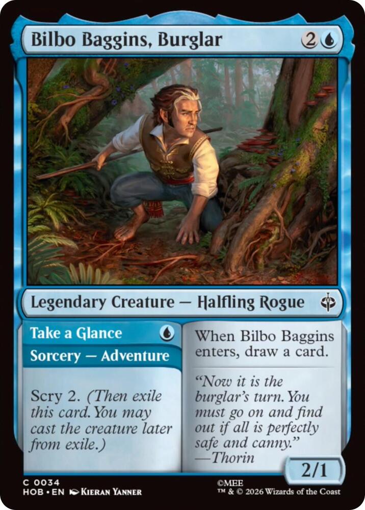 Bilbo Baggins, Burglar 34 (The Hobbit)  - Foil | Good Games Morley
