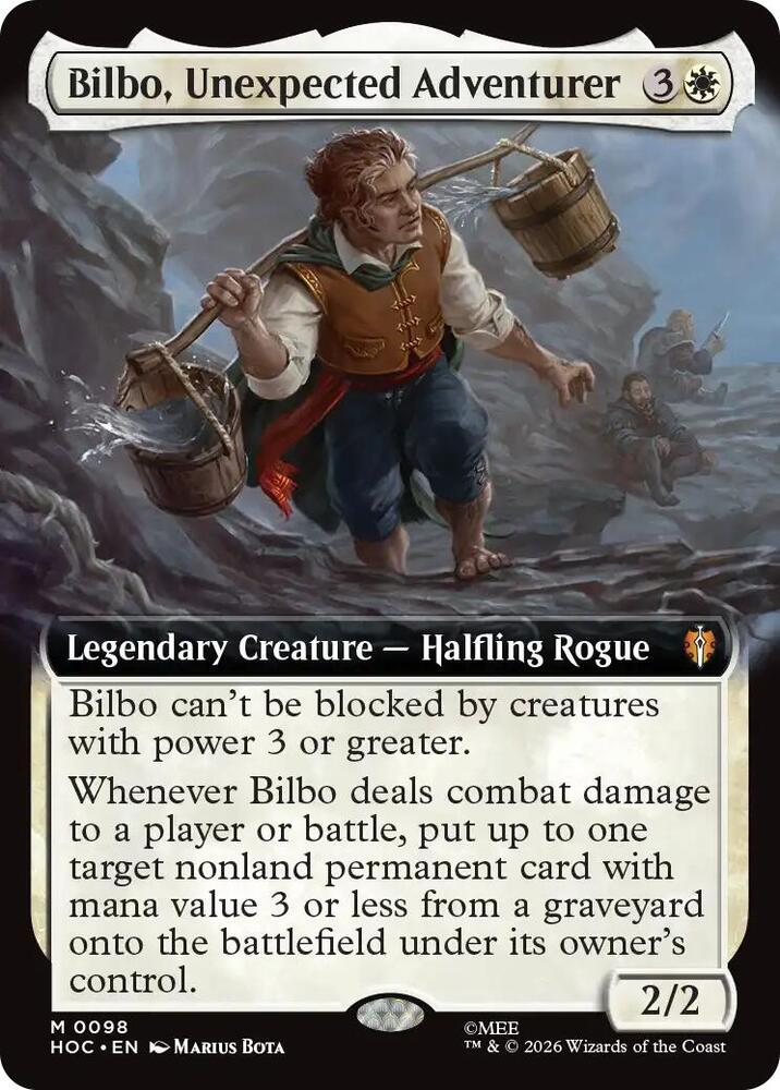 Bilbo, Unexpected Adventurer 98 (The Hobbit: Eternal-Legal)  - Extended Art | Good Games Morley