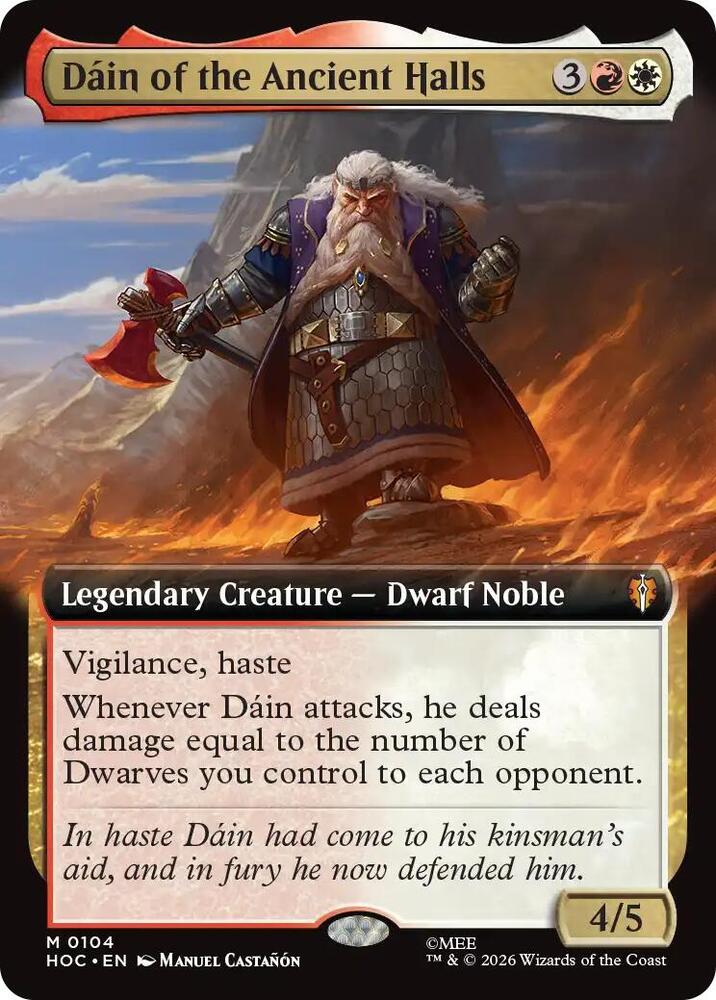 Dáin of the Ancient Halls 104 (The Hobbit: Eternal-Legal)  - Extended Art | Good Games Morley