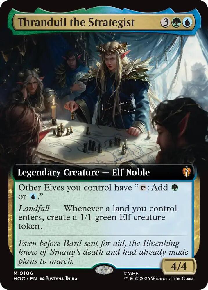 Thranduil the Strategist 106 (The Hobbit: Eternal-Legal)  - Extended Art | Good Games Morley