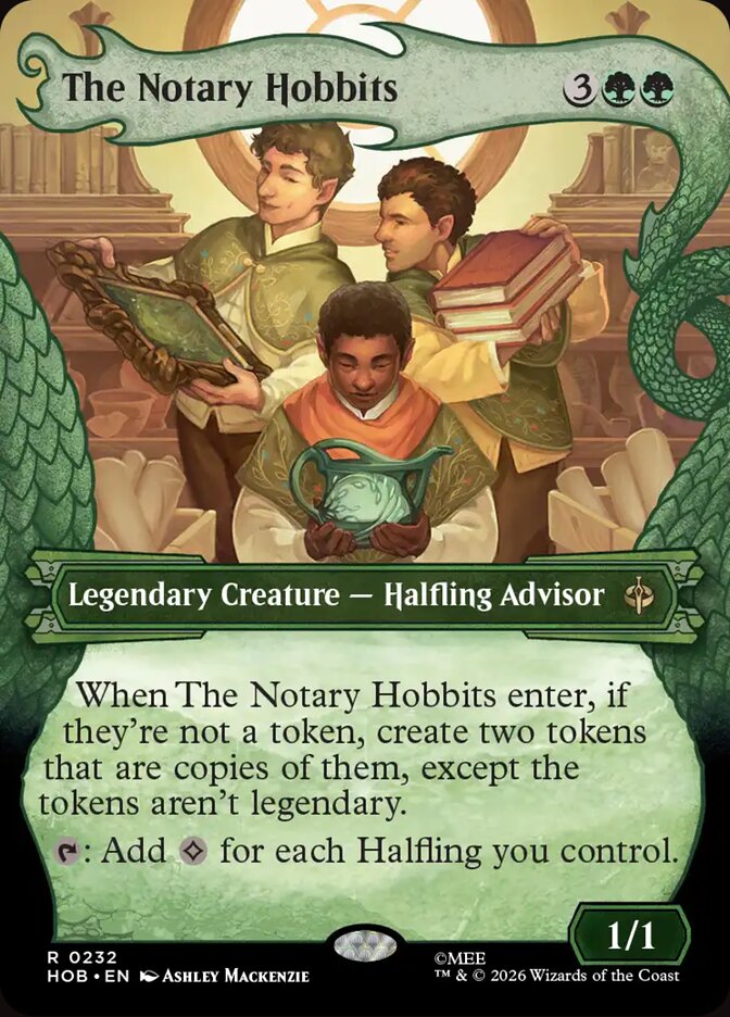 The Notary Hobbits 232 (The Hobbit)  - Showcase Foil | Good Games Morley