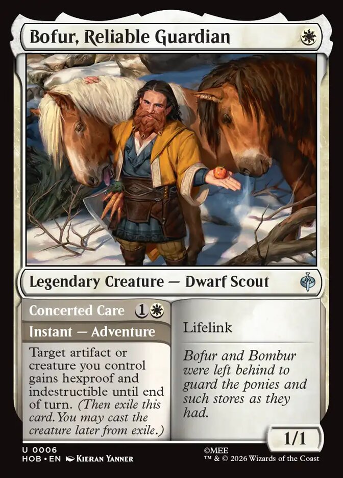 Bofur, Reliable Guardian // Concerted Care 6 (The Hobbit)  | Good Games Morley