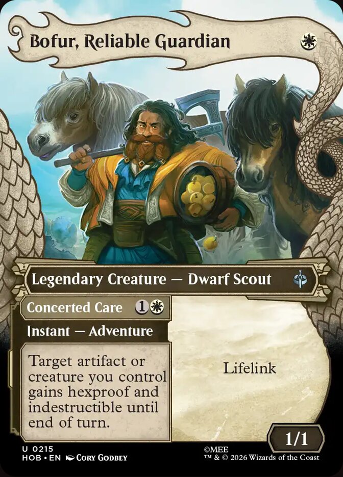 Bofur, Reliable Guardian // Concerted Care 215 (The Hobbit)  - Showcase | Good Games Morley