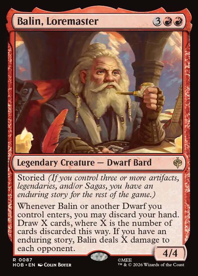 Balin, Loremaster 87 (The Hobbit)  | Good Games Morley