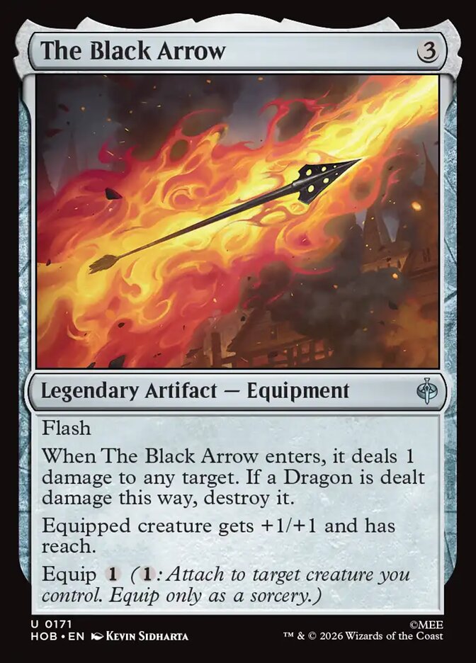 The Black Arrow 171 (The Hobbit)  - Foil | Good Games Morley
