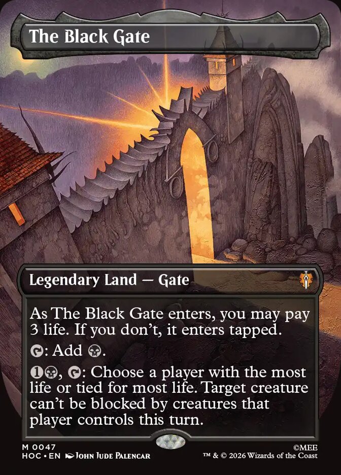 The Black Gate 47 (The Hobbit: Eternal-Legal)  - Borderless | Good Games Morley