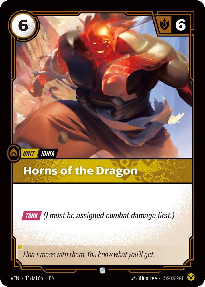 Horns of the Dragon 118/166 (Vendetta)  - Foil | Good Games Morley