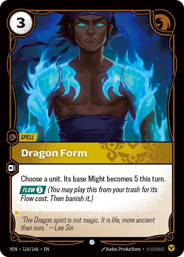 Dragon Form 116/166 (Vendetta)  - Foil | Good Games Morley