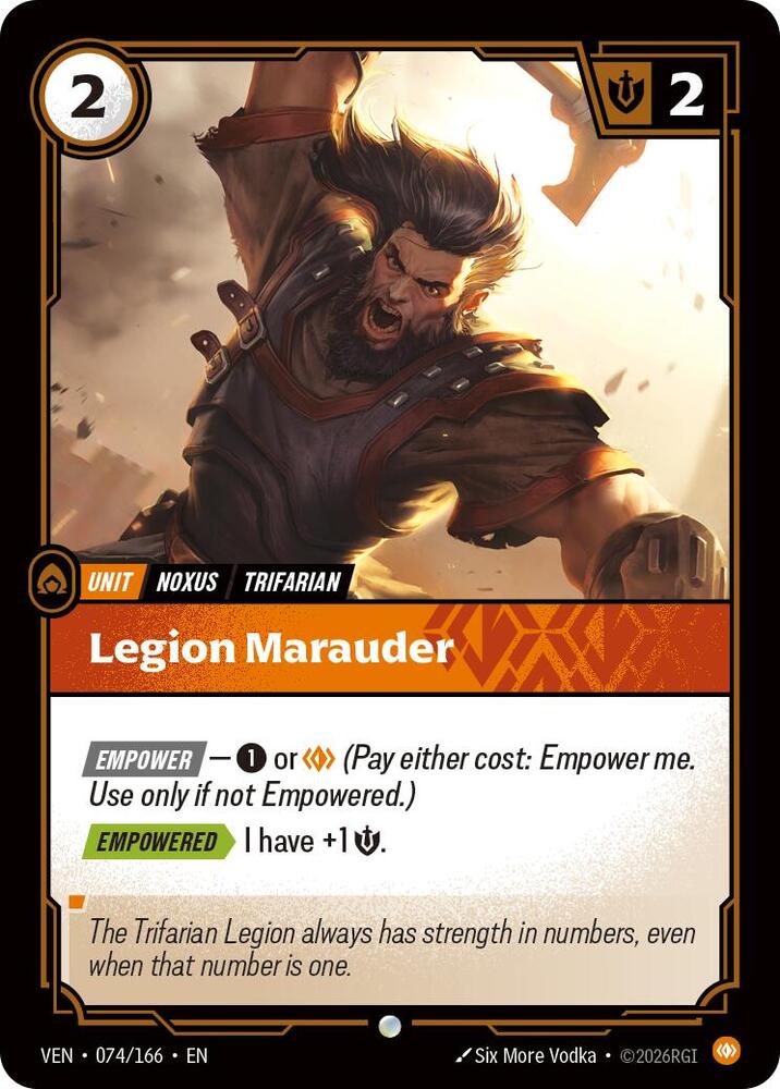 Legion Marauder 074/166 (Vendetta)  - Foil | Good Games Morley