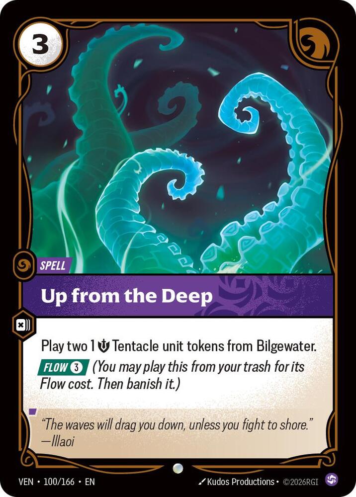 Up from the Deep 100/166 (Vendetta)  - Foil | Good Games Morley