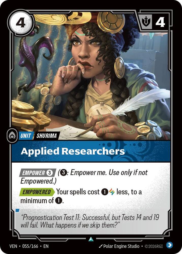 Applied Researchers 055/166 (Vendetta)  - Foil | Good Games Morley