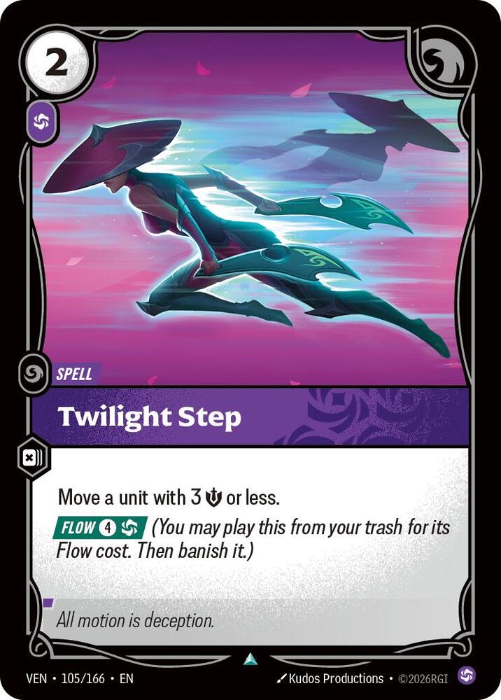 Twilight Step 105/166 (Vendetta)  - Foil | Good Games Morley
