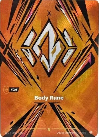Body Rune R04a (Vendetta)  - Foil | Good Games Morley