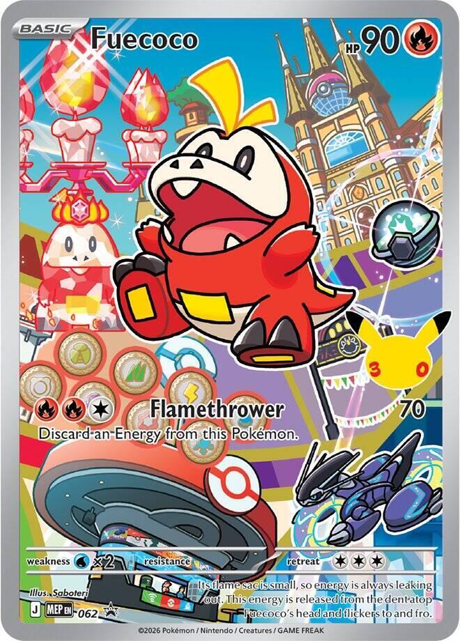 Fuecoco 062 (ME: Mega Evolution Promo)  - Holofoil | Good Games Morley