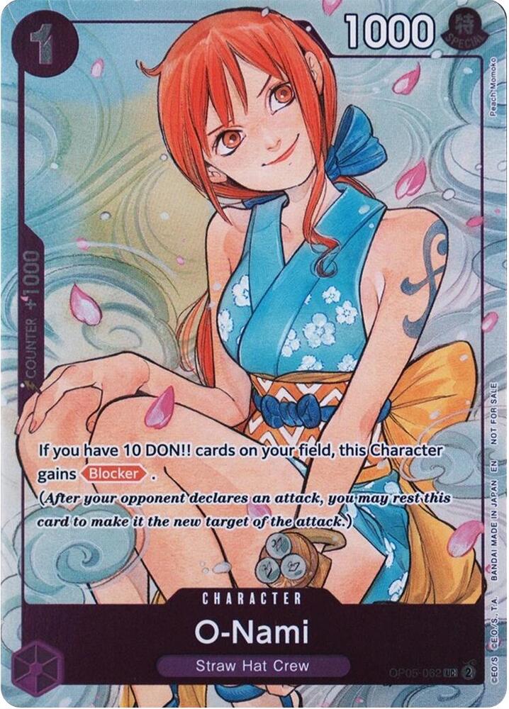 O-Nami (Dash Pack 2025) OP05-062 (One Piece Promotion Cards)  - Foil | Good Games Morley
