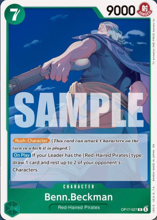 Benn.Beckman OP17-027 (The World's Strongest Warriors)  - Foil | Good Games Morley