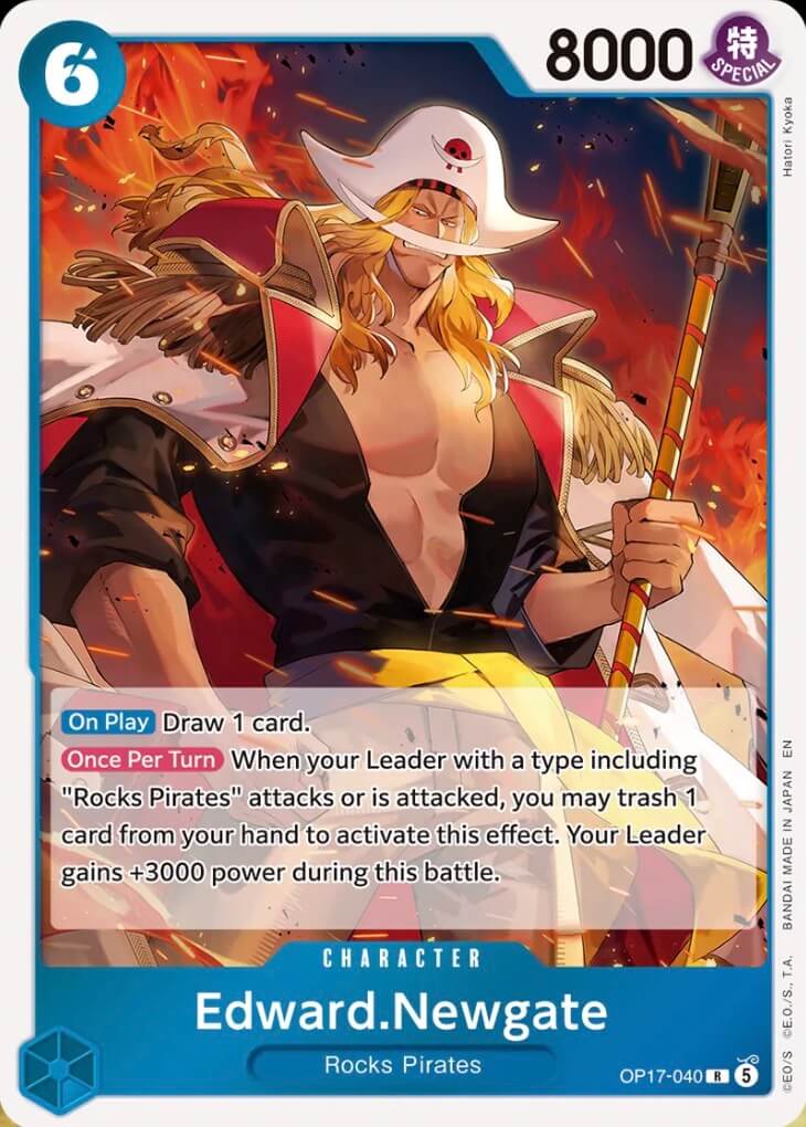 Edward.Newgate OP17-040 (The World's Strongest Warriors)  - Foil | Good Games Morley