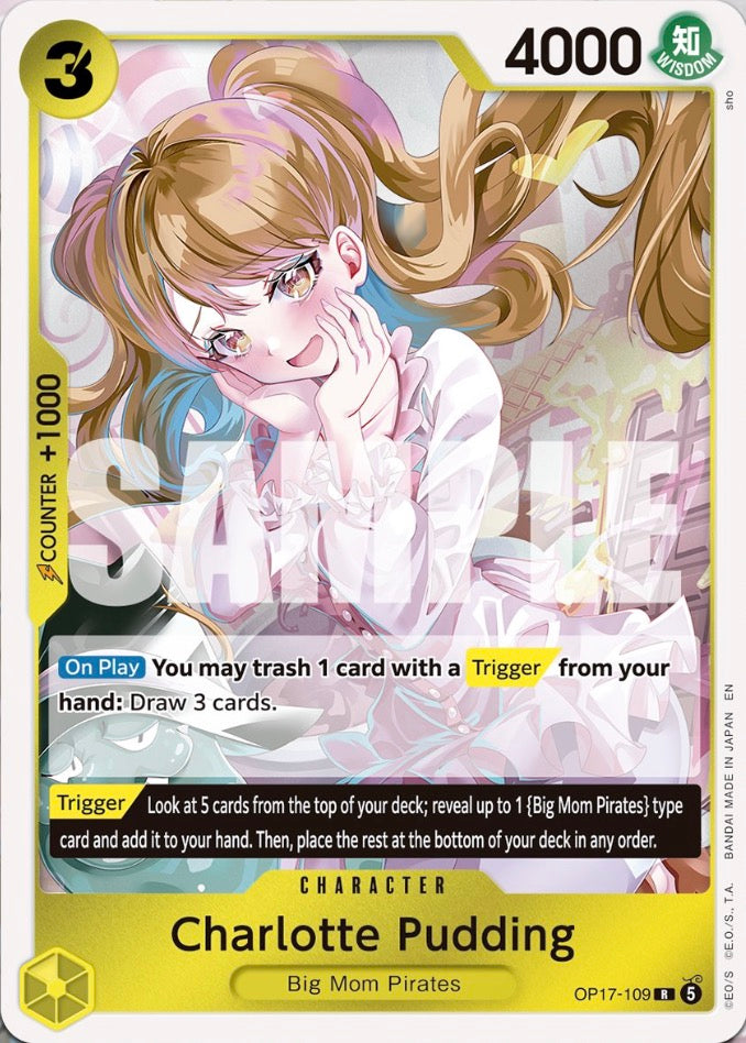 Charlotte Pudding OP17-109 (The World's Strongest Warriors)  - Foil | Good Games Morley