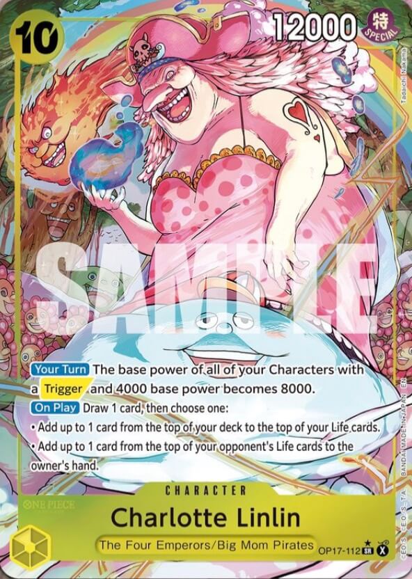 Charlotte Linlin OP17-112 (The World's Strongest Warriors)  - Alternate Art Foil | Good Games Morley