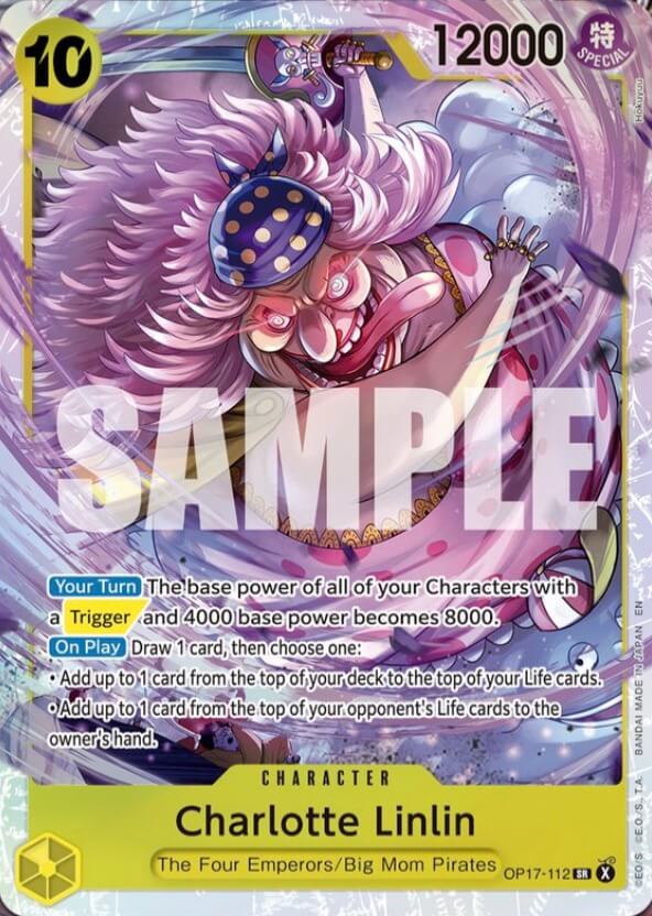 Charlotte Linlin OP17-112 (The World's Strongest Warriors)  - Foil | Good Games Morley