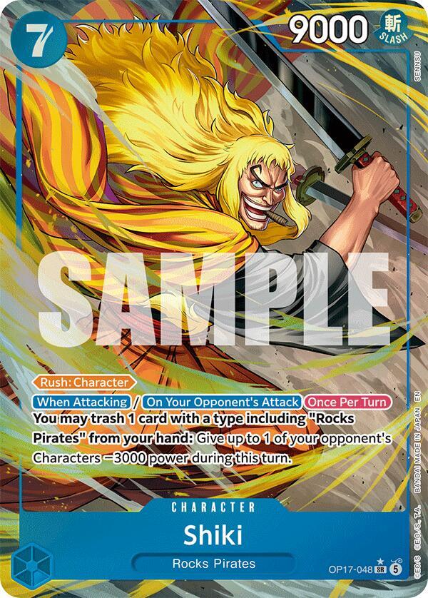 Shiki OP17-048 (The World's Strongest Warriors)  - Alternate Art Foil | Good Games Morley