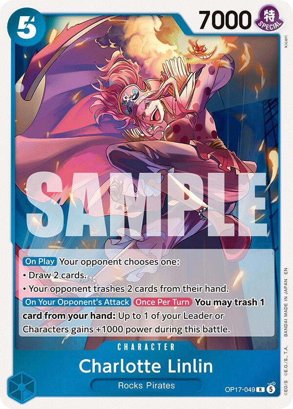 Charlotte Linlin OP17-049 (The World's Strongest Warriors)  - Foil | Good Games Morley