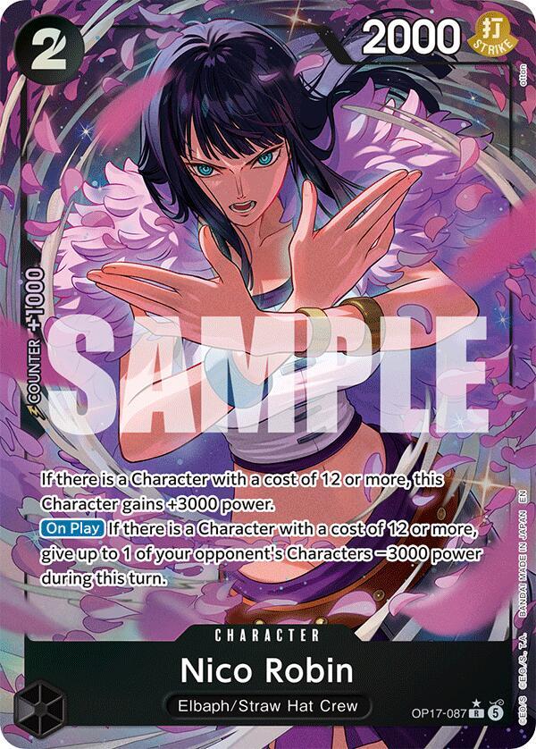 Nico Robin OP17-087 (The World's Strongest Warriors)  - Alternate Art Foil | Good Games Morley