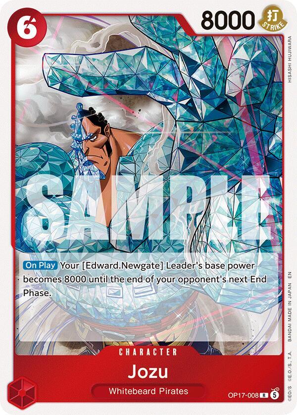 Jozu OP17-008 (The World's Strongest Warriors)  - Foil | Good Games Morley