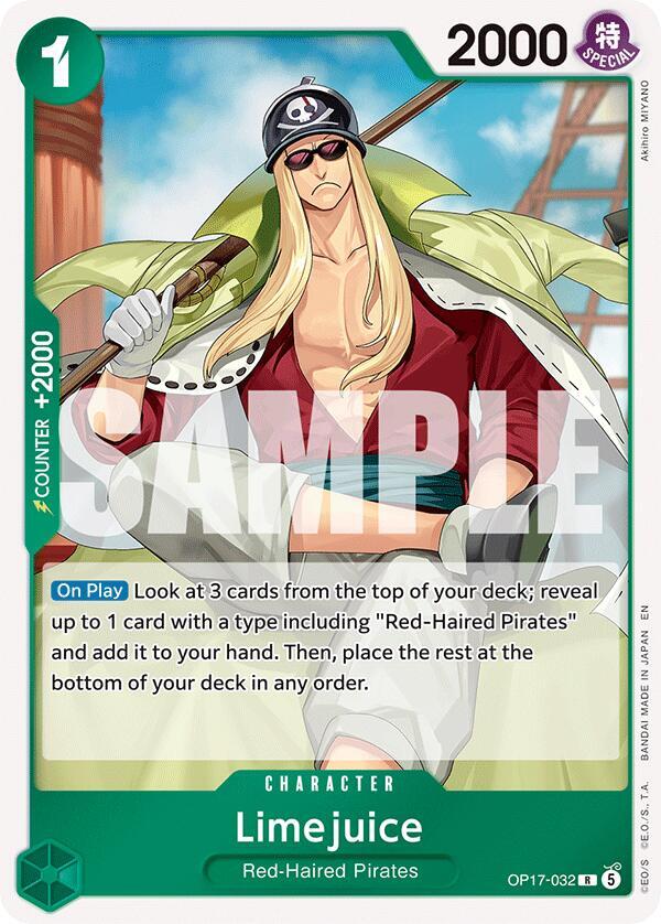 Limejuice OP17-032 (The World's Strongest Warriors)  - Foil | Good Games Morley