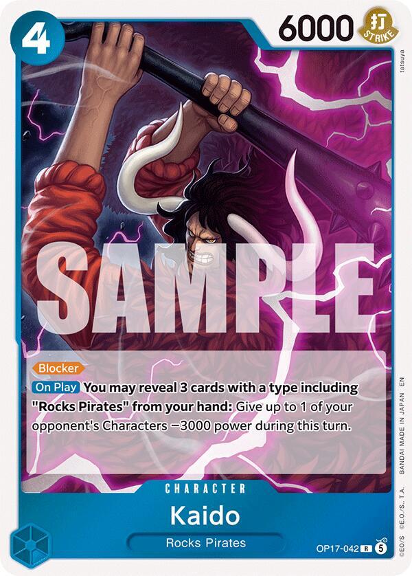 Kaido OP17-042 (The World's Strongest Warriors)  - Foil | Good Games Morley