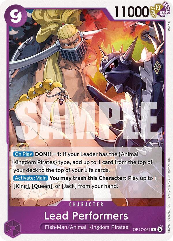 Lead Performers OP17-061 (The World's Strongest Warriors)  - Foil | Good Games Morley